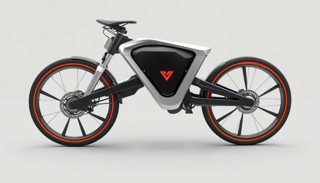 Futuristic electric bike concept with advanced features Futuristic electric bike concept with advanced features