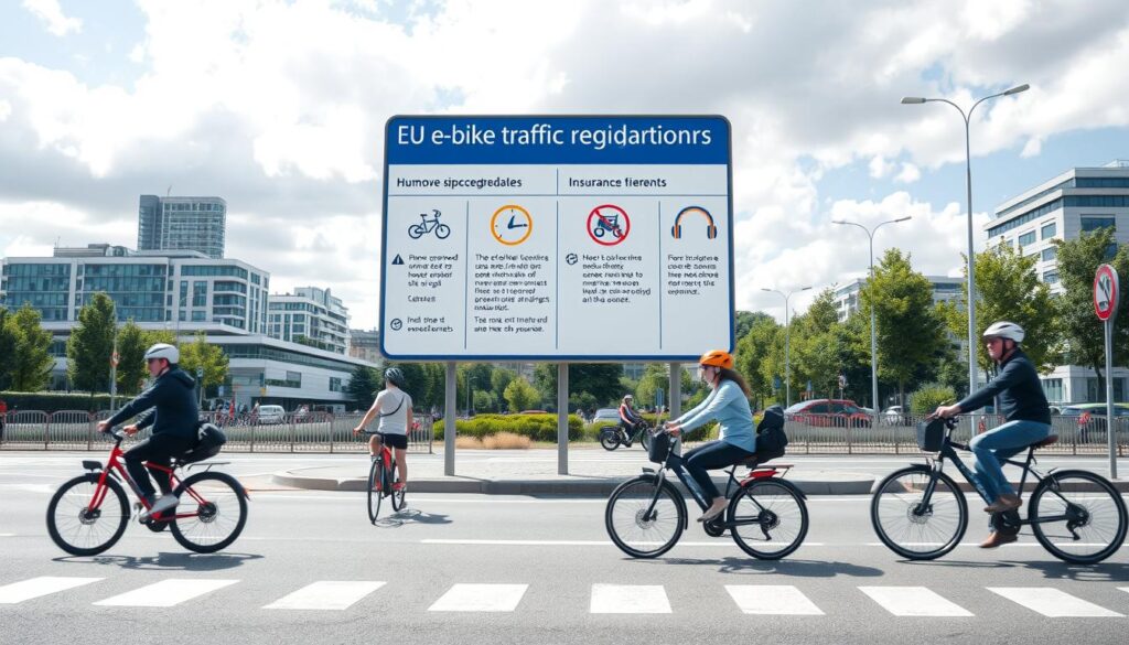 e-bike road traffic regulations