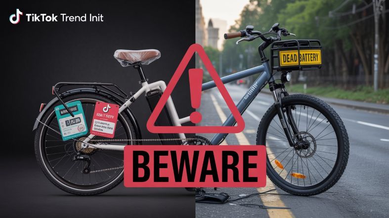Beware buying Electric bikes on tiktock shop