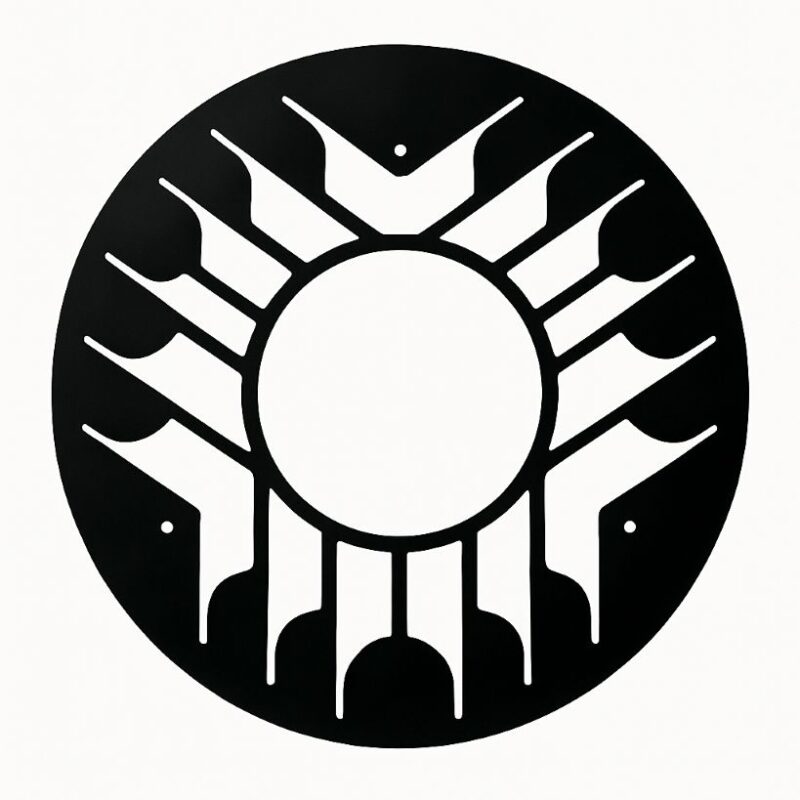 Pattern Hub Caps (20x4 inch) – Lightweight and Affordable Fat Bike Accessories – Sold as a Pair (1 Wheel) - Image 4
